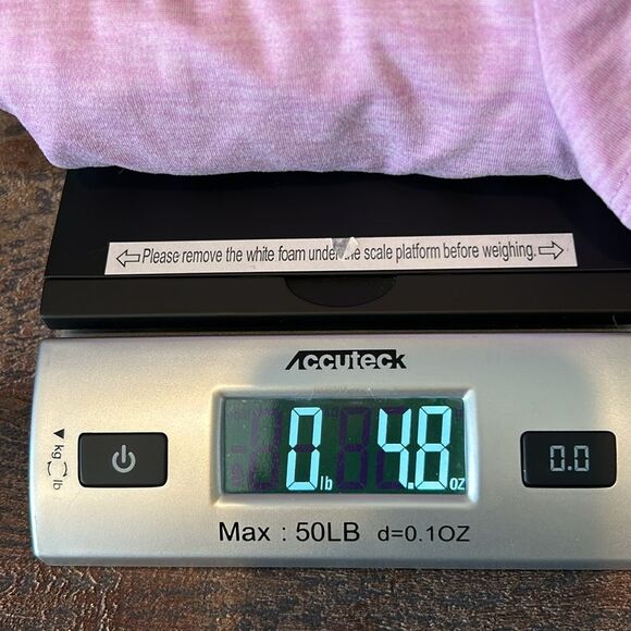 Lot of 2 Tek Gear Women's Purple & Blue Athletic Crew Neck T- Shirts Size Medium - Picture 7 of 7